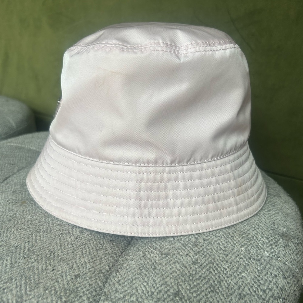 Prada Pink Re-Nylon Bucket Hat - Picture 2 of 8